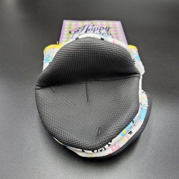 Easter Gnome Mitts 2 Pc Mini Neoprene Oven Happy Spring Truck Kitchen Linens - Picture 3 of 3